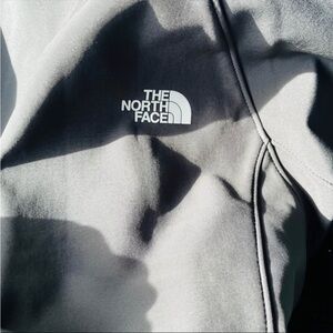 The North Face Light Gray Softshell Jacket